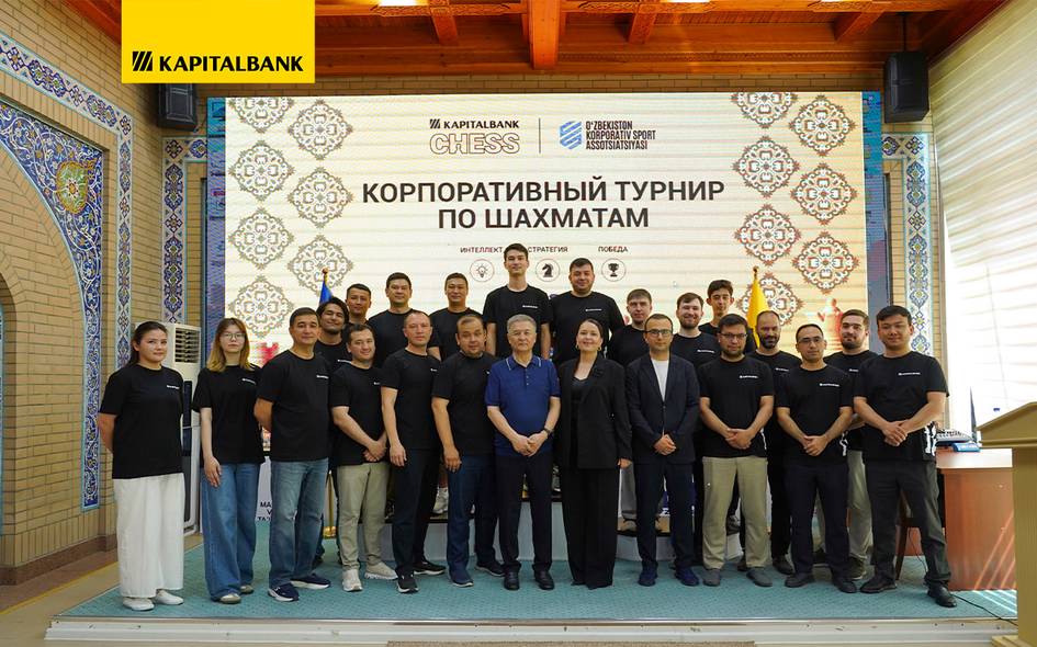 Стратегик юриш: Kapitalbank шахмат бўйича корпоратив турнир ўтказди